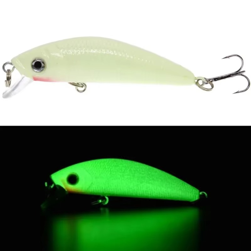 2 pièces 3D lumineux nuit appâ - Fishing Hook Treble avis et prix