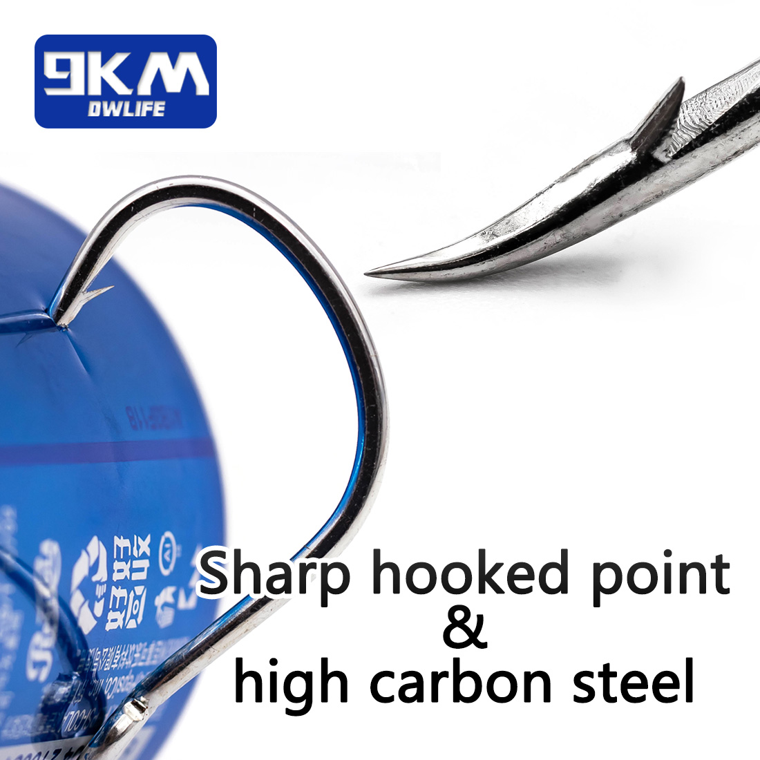 Hameçons de pêche 9KM, appâts  - Fishing Hook Offset avis et prix